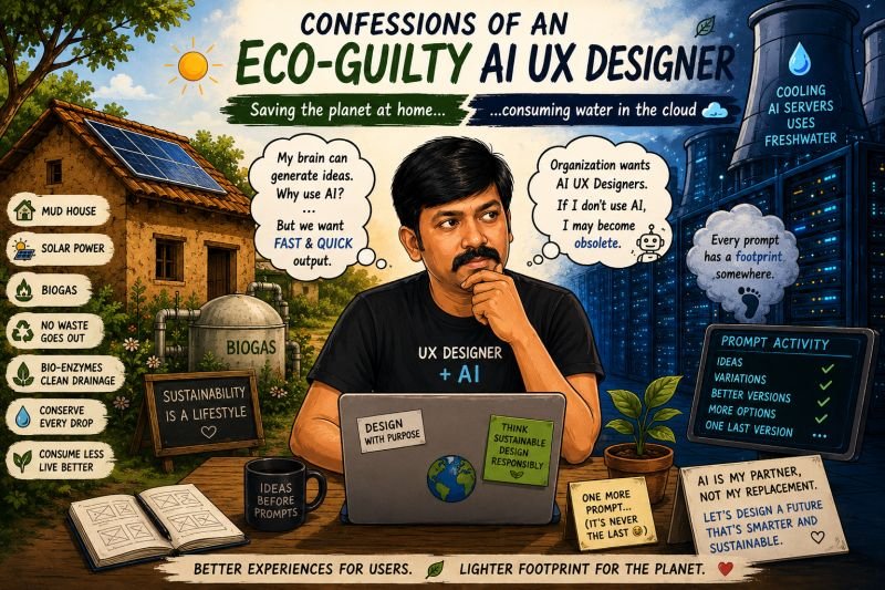 Confessions of an Eco-Guilty AI UX Designer